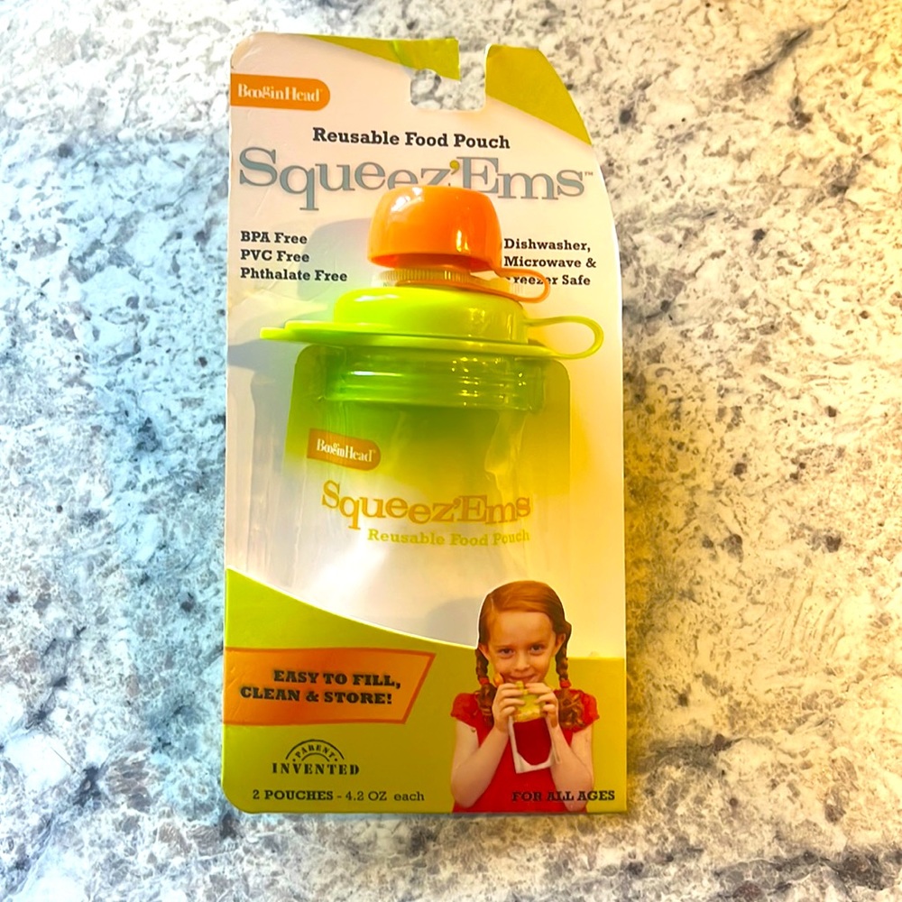 booginhead Squeez’Ems Reusable Food Pouch